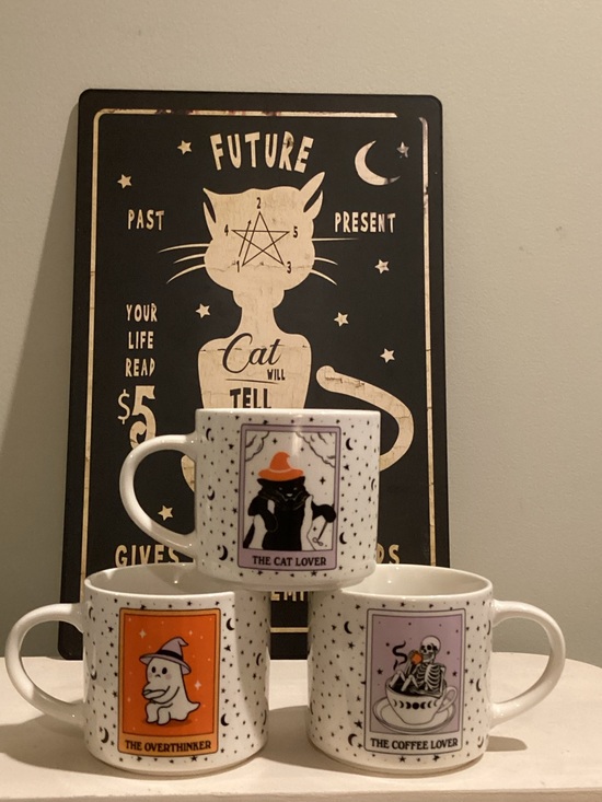 Other - Set of 3 Tarot Card Inspired Halloween Mugs 👻